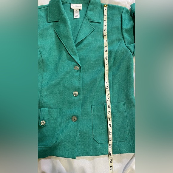 Alfred Dunner Blazer with buttons and front pockets Sz 8 - Picture 4 of 9